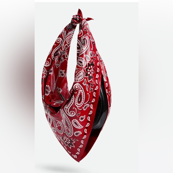 Brand new - unavailable anywhere! Bottega Veneta bandana foulard bag - Picture 1 of 9